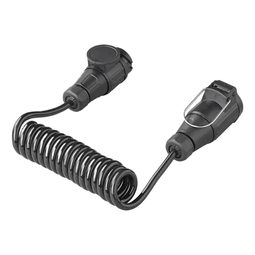 Spirálový kabel 13PIN 12V zástrčka+zásuvka