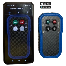 Dálkové ovládání TARSO Titan 2 SC pro naviják (i přes telefon BT) - sada