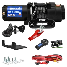 Naviják elektrický BST S 4500 LBS 12V, syntetické lano