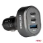 Nabíječka do auta USB-A QC3.0, 2x USB-C PD65W a PD20W 12/24V
