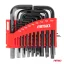 Imbus a torx klíče sada 13 ks + 9 ks