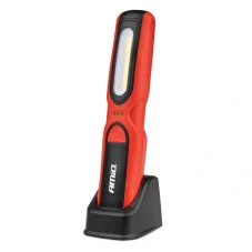 Ruční pracovní LED svítilna s dobíjecím stojánkem USB