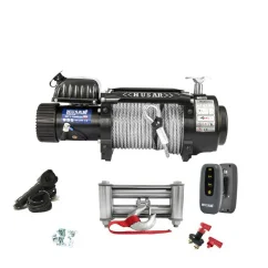 Naviják elektrický BST S 18000 lbs 12V ocelové lano