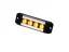 LED obrysové světlo přední se stroboskopem Proplast PRO-MICRO-RAIL 4 bílé / oranžové