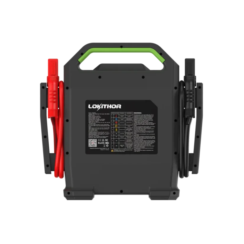 Startovací zdroj  Lokithor J10000HD 12/24V 10000A s LiFePO₄ RFCT