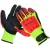 Pracovní rukavice Crostec s ochranou proti nárazu a proříznutí - velikost 10