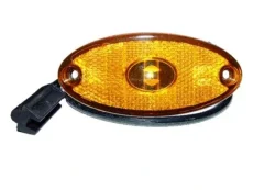 LED obrysové světlo boční Proplast FLATPOINT II oranžové