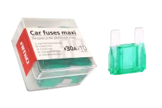 Autopojistky nožové MAXI 30A - sada 10ks