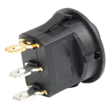 Kolébkový kulatý spínač 12V 20A - oranžová LED