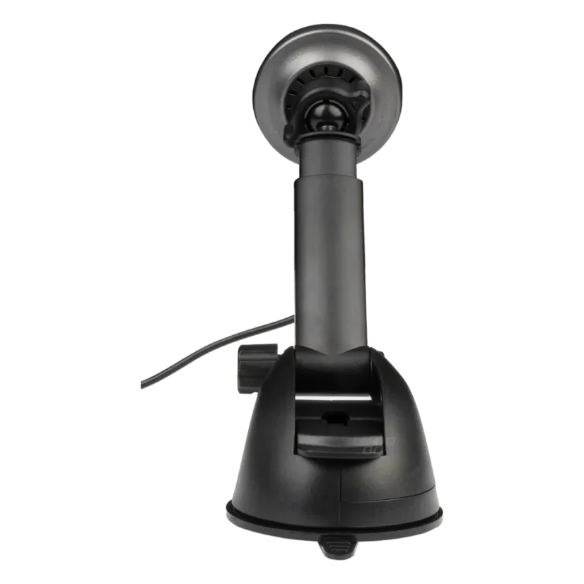 Magnetický držák telefonu s Qi nabíjením 15W - s přísavkou a teleskopem – pohled 2
