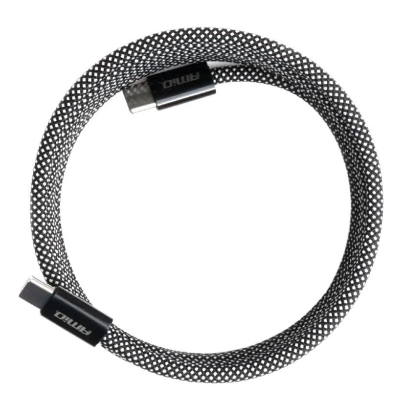 USB kabel USB-C / USB-C 60W 200cm - magnetický