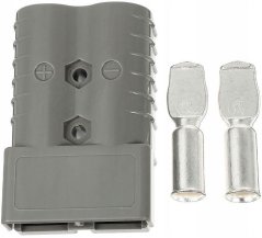 Výkonový silový konektor (proudová spona) Anderson SB350A, šedý