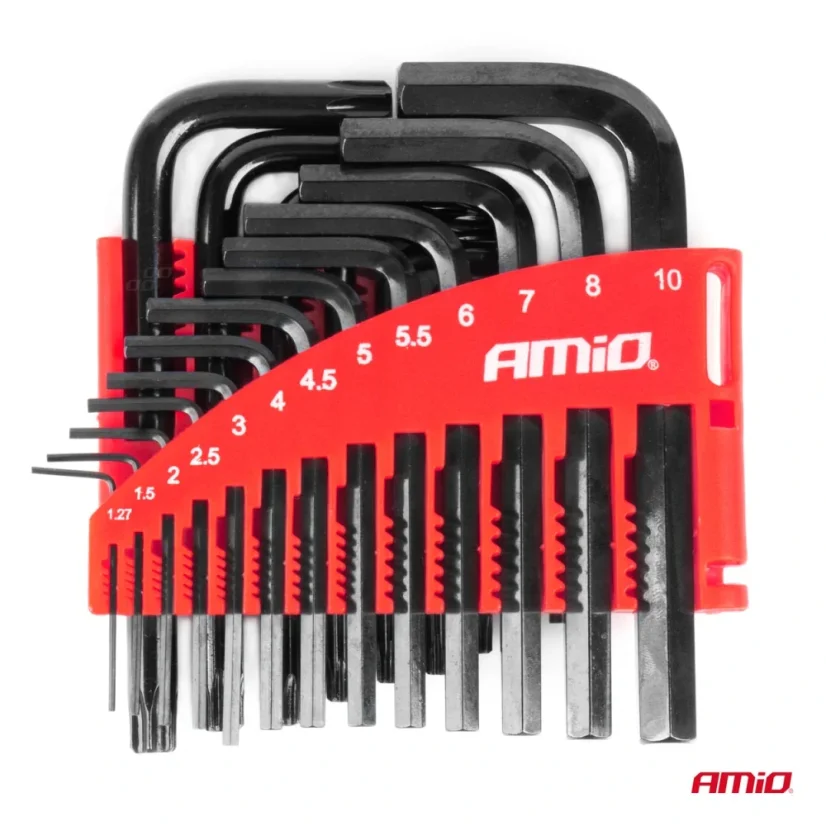 Imbus a torx klíče sada 13 ks + 9 ks