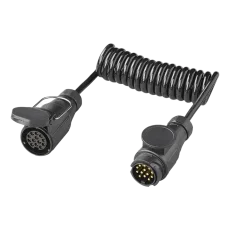 Spirálový kabel 13PIN 12V zástrčka+zásuvka