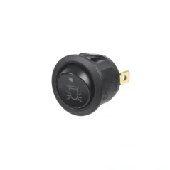 Spínač kolébkový kulatý se symbolem majáku; 12V 20A