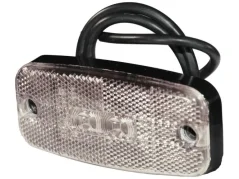 LED obrysové světlo přední Proplast bílé s integrovanou odrazkou