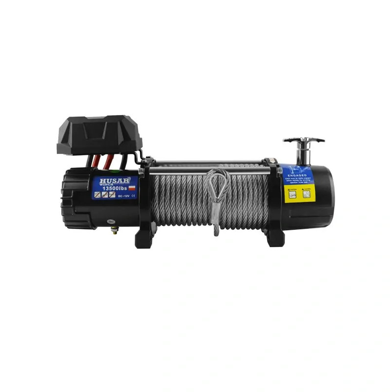 Naviják elektrický BST 13500 lbs 12V ocelové lano