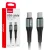 USB kabel USB-C / USB-C 60W 100cm opletený
