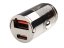 Nabíječka do auta miniaturní USB-A QC / USB-C PD; 30W ;12/24V