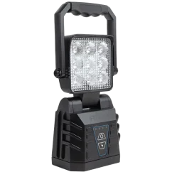 Přenosná pracovní LED svítilna AMiO 15W 1000lm + výstražný režim