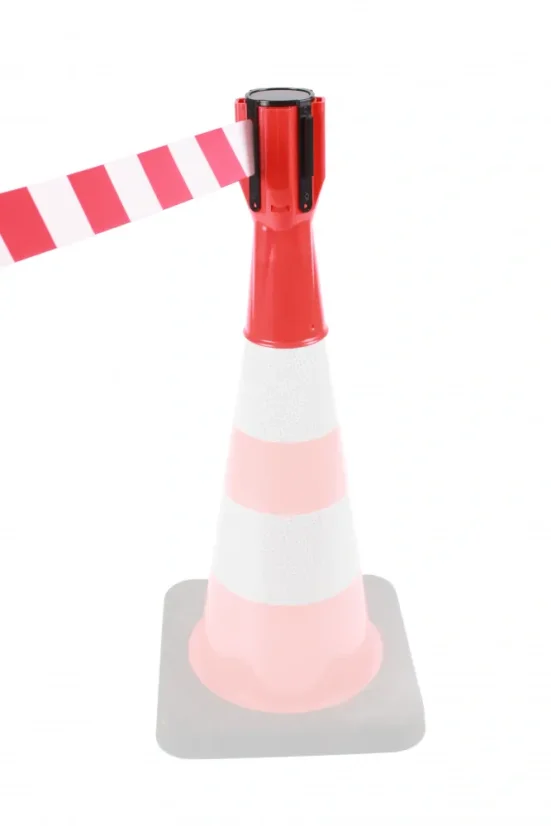 Zahrazovací samonavíjecí pás na kužel 3 m