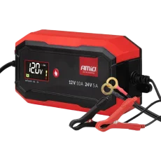 Nabíječka autobaterií digitální 12V (10A) / 24V (5A)