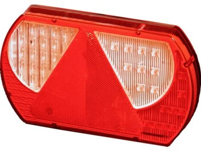 Zadní sdružené LED světlo Proplast PRO-LANE 12/24V + RZ - pravé