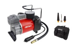 Kompresor do auta AMiO HQ AComp-03 12 V (kovový) s manometrem