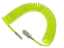 Spirálová hadice na vzduch PU 5,5mm 20bar + rychlospojky - 5m