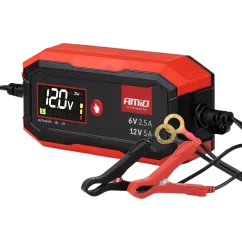 Inteligentní nabíječka autobaterií AGM GEL STD LiFePO₄ - 6V (2,5A) / 12V (5A)