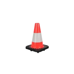 Dopravní kužel Black Base II - 30 cm