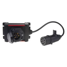 Redukce zásuvky tažného zařízení N-Type 7/7PIN+ měnič 24/12V