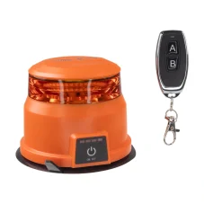 LED maják akumulátorový s dálkovým ovládáním magnetický - oranžový