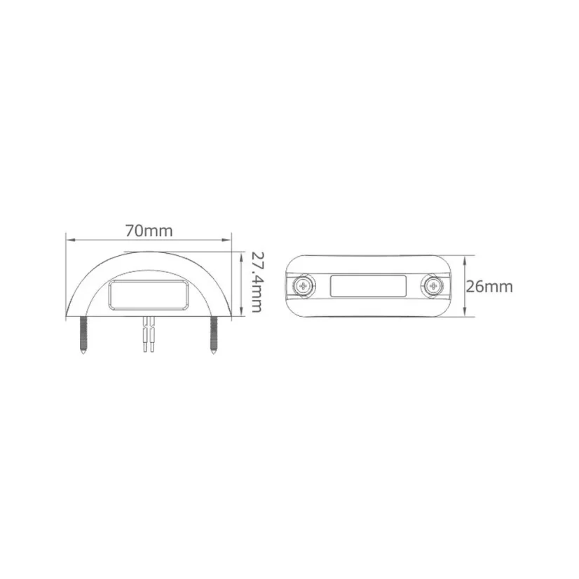 LED osvětlení RZ Proplast PRO-MINI-REG 12/24V – pohled 2
