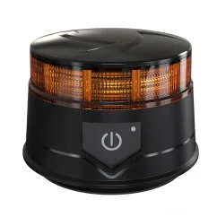LED maják akumulátorový magnetický - černý