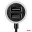 Nabíječka do auta 12/24V 2x USB-A + kabel s USB-C