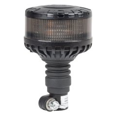 LED maják na bajonet pružný čirý, oranžový W28P Heavy Duty