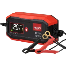 Inteligentní nabíječka autobaterií AGM GEL STD LiFePO₄ - 6V (2,5A) / 12V (5A)