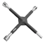 Křížový klíč na kola pogumovaný 17, 19, 21 + 1/2"