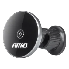 Magnetický držák telefonu s Qi nabíjením 15W - do mřížky ventilace