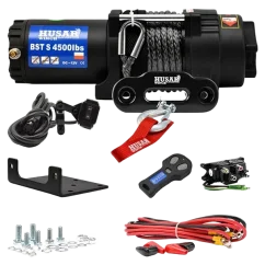 Naviják elektrický BST S 4500 LBS 12V, syntetické lano
