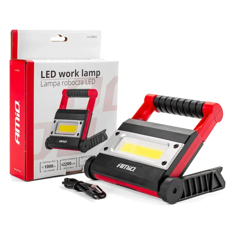 Přenosné pracovní LED světlo WT13 – pohled 5