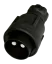 Zástrčka NATO Jaeger - 35mm² - se závitem pogumovaná