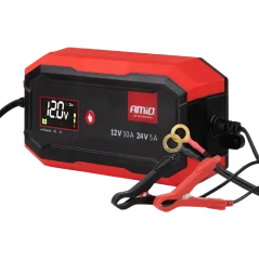 Nabíječka autobaterií digitální 12V (10A) / 24V (5A)