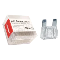 Autopojistky nožové MAXI 80A - sada 10ks