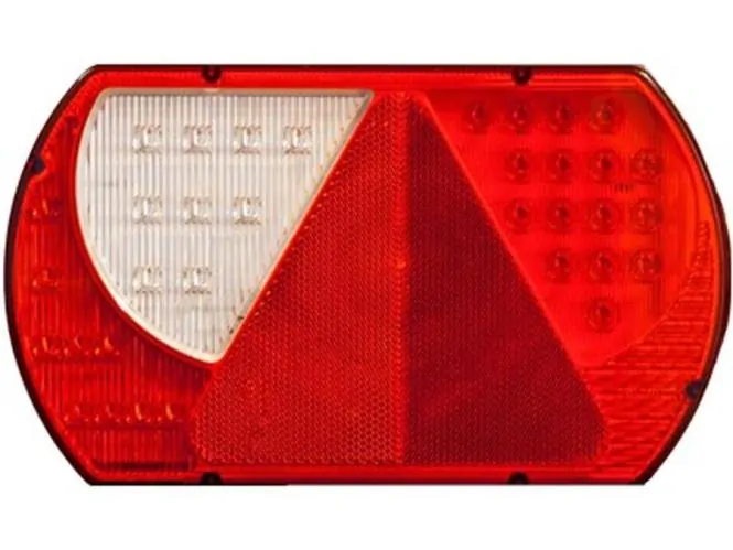 Zadní sdružené LED světlo Proplast PRO-LANE 12/24V + RZ - levé