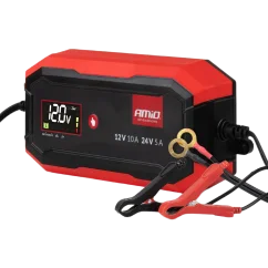 Nabíječka autobaterií digitální 12V (10A) / 24V (5A)