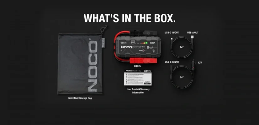 Startovací zdroj NOCO Boost X GBX75 2500A 12V