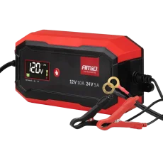 Nabíječka autobaterií digitální 12V (10A) / 24V (5A)