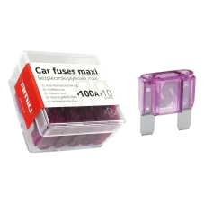 Autopojistky nožové MAXI 100A - sada 10ks